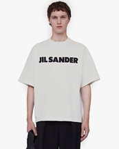 Jil Sander Logo T-Shirt M Porcelain