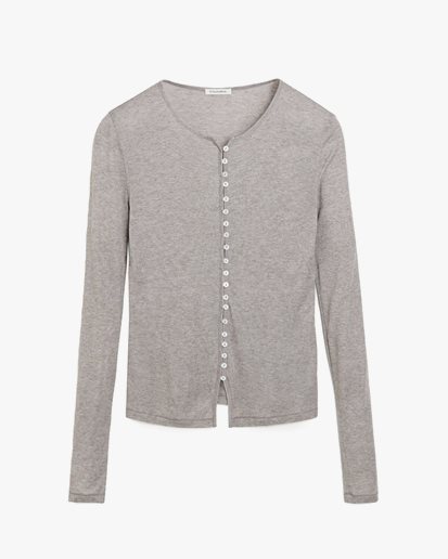 By Malene Birger Janes Long Sleeve Top Fosil