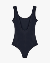 Jil Sander+ Logo Swimsuit Black