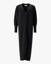 Àvora Cashmere Blend Long Cardigan Black