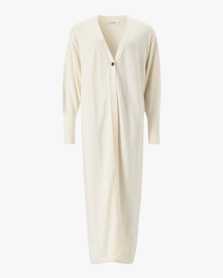 Àvora Cashmere Blend Long Cardigan Offwhite