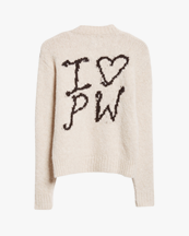 Paloma Wool Crush Henley Sweater Ecru