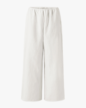 Àvora Linen Sailor Pant White
