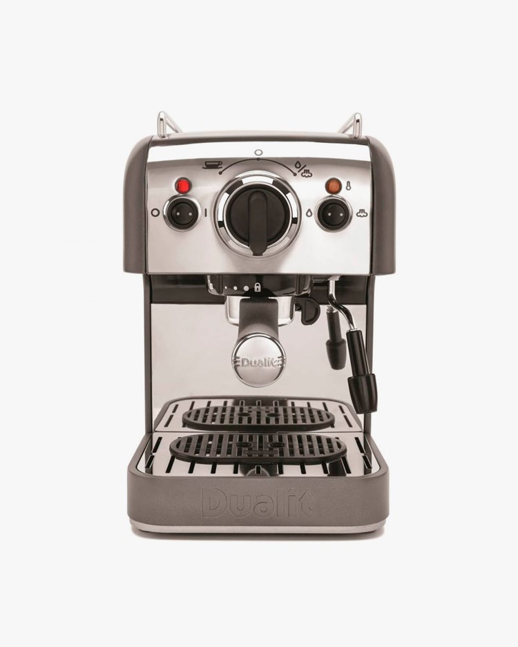 DUALIT Espresso Machine  3 In 1 Chromegrey