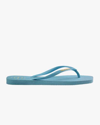 Havaianas Square Logo Pop Up Flip Flops W Lavender Blue