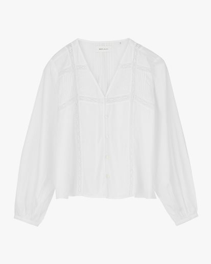 Skall Studio Magnolia Blouse Optic White