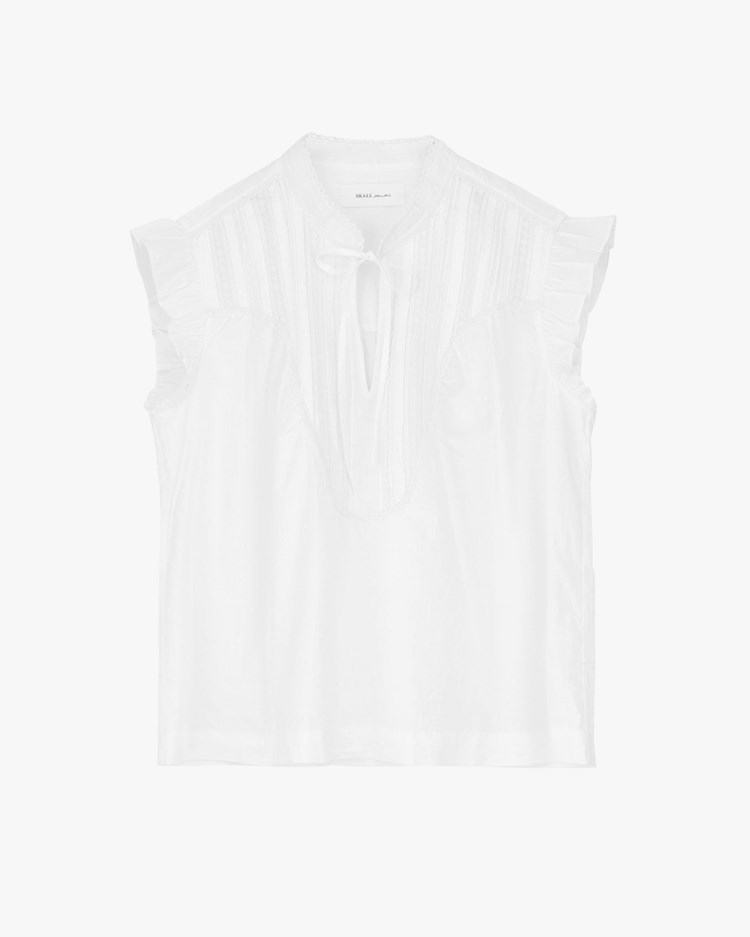 Skall Studio Aurora Top Optic White