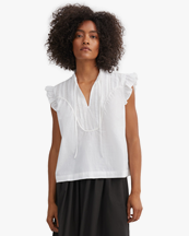 Skall Studio Aurora Top Optic White