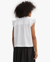 Skall Studio Aurora Top Optic White