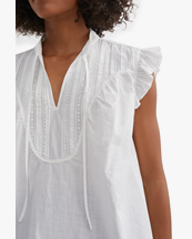 Skall Studio Aurora Top Optic White