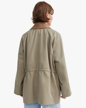 Skall Studio Gaby Parka Jacket Stone Moss