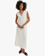 Skall Studio Camellia Dress Light Cream