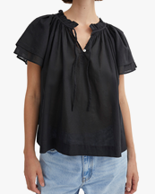 Skall Studio Grace Blouse Black