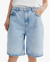 Skall Studio Wilson Shorts Worn Light Blue