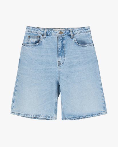Skall Studio Wilson Shorts Worn Light Blue