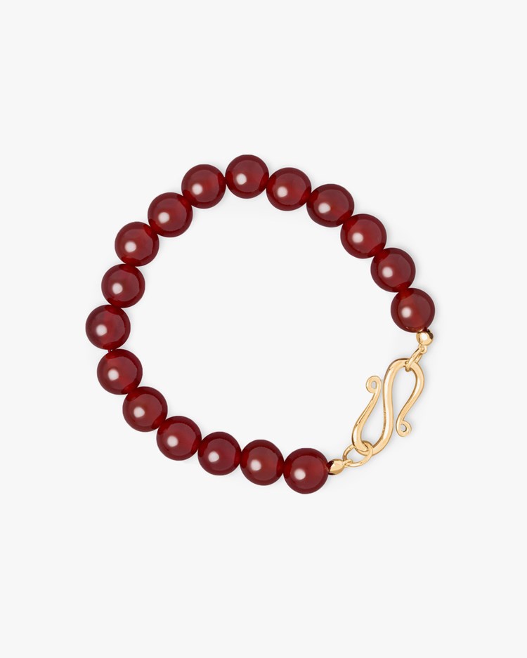 Lié Studio The Mary Bracelet Red Carnelian