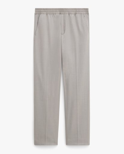 Filippa K Relaxed Wool Trousers Sage Melange