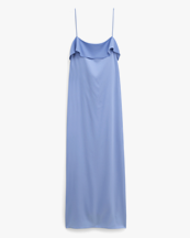 Filippa K Fluid Draped Strap Dress Air Blue