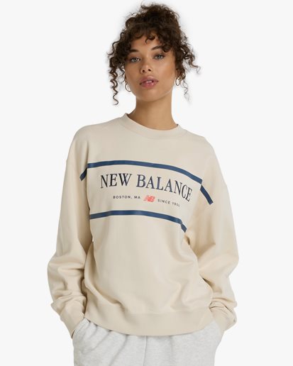 New Balance Athletics Nautical Lobster Crew Linen