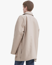 Filippa K Padded Patch Pocket Jacket Khaki Beige
