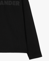 Jil Sander Logo Long Sleeve T-Shirt M Black