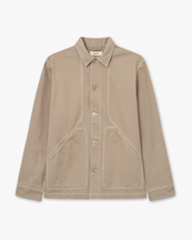 Forét Berry Canvas Overshirt Khaki