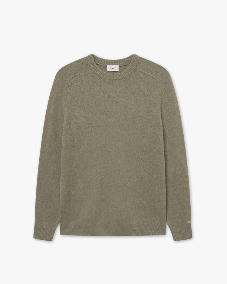 Forét Bloom Boucle Knit Dusty Olive