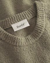 Forét Bloom Boucle Knit Dusty Olive