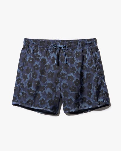 CDLP Swim Trunks Satin Twill Botanical Night