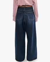 Teurn Studios Baggy Jeans Dark Blue
