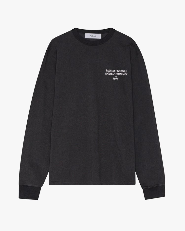 Palmes Tourney Longsleeve T-Shirt Black
