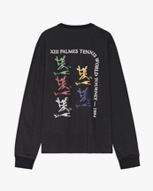 Palmes Tourney Longsleeve T-Shirt Black