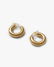 Blue Billie Fat Hoops Gold