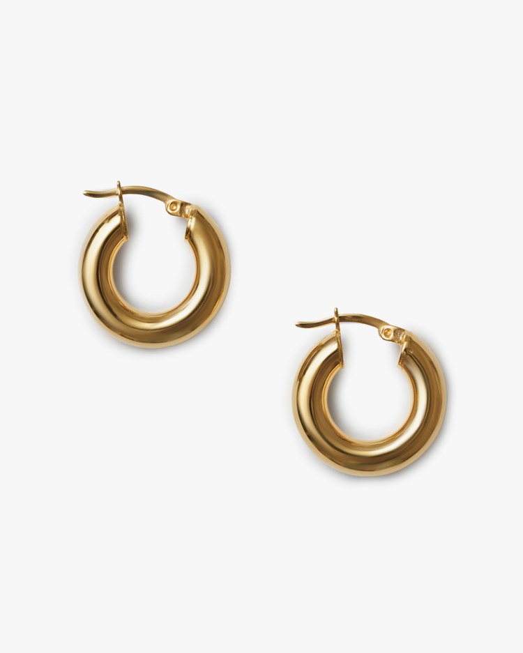 Blue Billie Fat Hoops Gold
