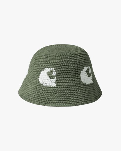 Carhartt WIP Cane Hat Dollar Green/White