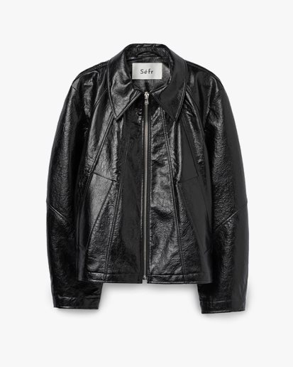 Séfr Duke Jacket Faux Memory Leather