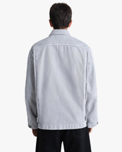 LEMAIRE Boxy Jacket Snowy Blue Grey