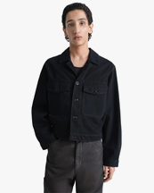 LEMAIRE Trucker Jacket Black