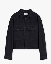 LEMAIRE Trucker Jacket Black