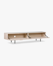 HK Living Tv Cabinet Wood Grain 167 Cm Sand