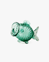 POLSPOTTEN Fat Fish Jar Transparent