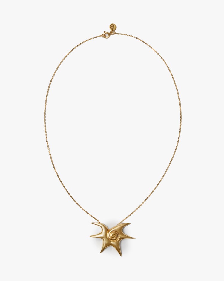 Blue Billie Mini Solar Necklace Gold