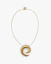 Blue Billie Mini Saturn Necklace Gold