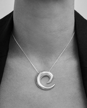 Blue Billie Mini Saturn Necklace Gold