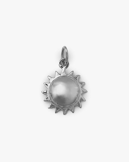 Blue Billie Mini Sun Symbol Shiny Silver