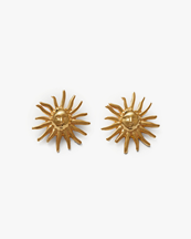 Blue Billie Helios Earrings Gold