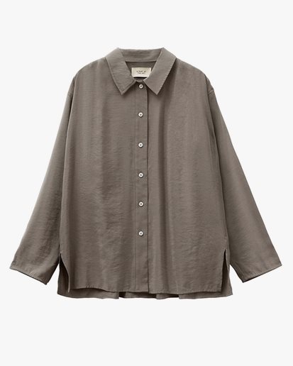 A Part of the art Ocean Shirt Mole Grey