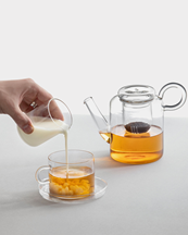 Ichendorf Big Teapot With Filter Clear