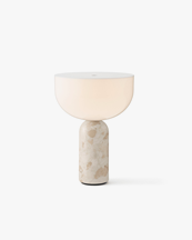 New Works Kizu Portable Table Lamp Kunis Breccia