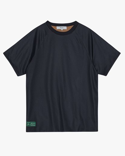 Palmes Mesh Double T-Shirt Navy